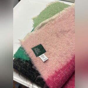 Chunky Colored Cotton Blanket Scarf